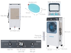Quạt hơi nước Daikiosan DM110