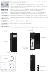 Máy lọc nước RO Hydrogen Toshiba 10 lõi TWP-NA1SVN(K)