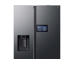 Tủ lạnh Samsung Inverter 615 lít Side By Side AI Home RS90F65D2FSV