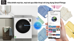 Máy giặt sấy Samsung Bespoke AI Inverter 12/8 kg WD12BB944DGHSV