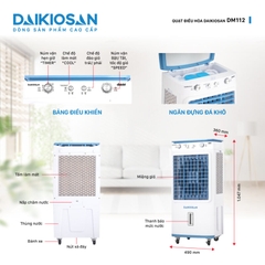 Quạt hơi nước Daikiosan DM112