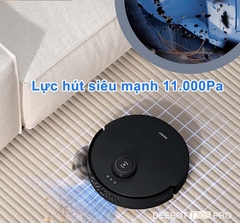 Robot hút bụi lau nhà Ecovacs DEEBOT T30S Pro New 2025 (Trắng/ Đen)