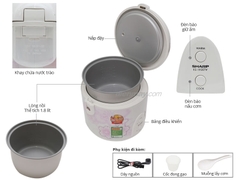 Nồi cơm nắp gài Sharp KS-192ETV (1.8 lít)