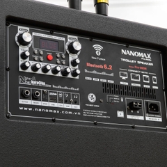 Loa Kéo Bình & Điện Nanomax Bass Đôi 40cm 1600w Pro-803N