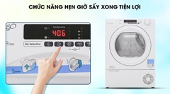Máy sấy quần áo Candy 9Kg GVS C9DE-S (Sấy ngưng tụ)