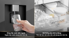 Tủ lạnh Panasonic Inverter 621 lít NR-XY680YMMV