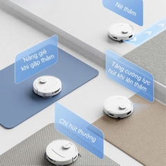 Robot hút bụi lau nhà Ecovacs Deebot T30C Trắng/Đen New 2025