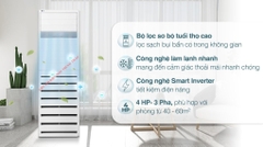 Máy lạnh tủ đứng LG Inverter 4 HP ZPNQ36LR5A0 (3 Pha)