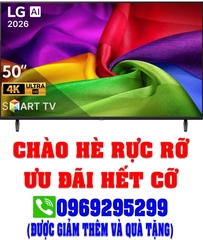 Smart Tivi AI LG 4K 50 inch 50NU805BPSC