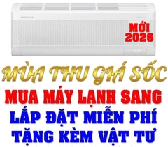 Máy Lạnh Samsung Bespoke AI WindFree Inverter 1 Hp AR60H10D1MW