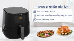 Nồi chiên không dầu Philips HD9280/90 (6.2 lít)