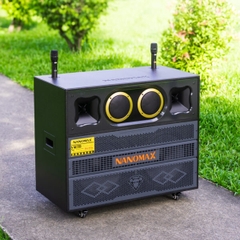Loa Kéo Bình & Điện Nanomax Pro-215e Bass Đôi 40cm 2500w