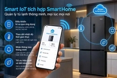 Tủ lạnh Midea Multi Door Inverter 474 lít MDRF633FGG22VN