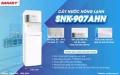 Máy nước uống nóng lạnh Sanaky SNK-907AHN