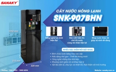 Máy nước uống nóng lạnh Sanaky SNK-907BHN