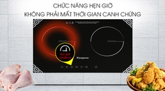 Bếp điện từ đôi Kangaroo KG498N