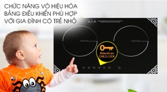 Bếp điện từ đôi Kangaroo KG498N