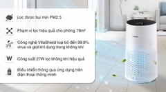 Máy lọc không khí Philips AC1715/20 27W