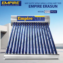 Máy tắm nước nóng năng lượng mặt trời EMPIRE 160 Lít- ERASUN E316-PG16