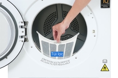 Máy sấy quần áo Aqua 7 kg AQH-V700FW (Sấy thông hơi)
