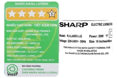 Quạt đứng Sharp PJ-L40RV-LG 50W (Có remote)