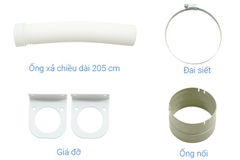 Máy sấy quần áo Aqua 7 kg AQH-V700FW (Sấy thông hơi)