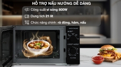 Lò vi sóng Sharp R-211TV-BK (21 lít)