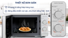 Lò vi sóng có nướng Sharp R-G211TV-SL (21 lít)