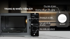 Lò vi sóng Sharp R-211TV-BK (21 lít)