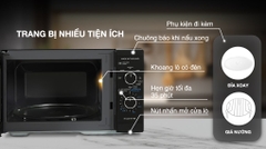 Lò vi sóng có nướng Sharp R-G251TV-BK (25 lít)