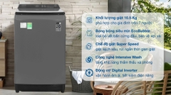 Máy giặt cửa trên Samsung Ecobubble Inverter 10.5 kg WA10CG5745BDSV