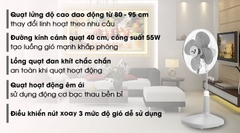 Quạt lửng ASIA A16021