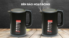 Bình đun siêu tốc Sharp 1.7 lít EKJ-17EVPS-BK