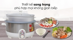 Nồi lẩu điện Happycook HCHP-350ST (3.5 lít)