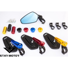 Gương - kiếng gù chân gương CRG V1 nhôm CNC lắp chân gương các dòng xe