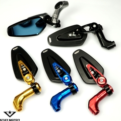 Gương gù vát CRG V2 nhôm CNC lắp chân gương các dòng xe