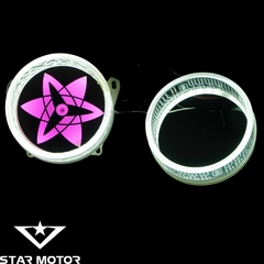 LED 3D gắn sẵn mặt xoay Sharingan sử dụng bi cầu gắn demi dành cho AB, SH, EX, WINNER X, Vario
