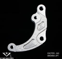 Tai pát trước xe Exciter gắn heo 2 Piston, đĩa 220-290mm nhôm CNC