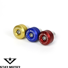 Gù tay lái nhôm Star Motor đi kèm căn nhôm + ốc inox