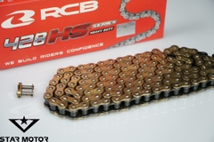 Xích tải, sên RCB chính hãng thông số 428HS - 132L dùng cho các dòng xe Honda, Yamaha - chuyên tải nặng