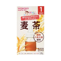 Trà Wakodo dạng bột - hương Lúa mạch, Hộp 8 gói (1M+)