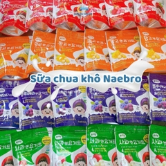 Sữa Chua Khô Naebro Pure-eat Nội địa Hàn Bổ Sung Lợi Khuẩn 7m+