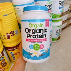 Bột Đạm Thực Vật Orgain Organic Protein Mỹ 1.22Kg