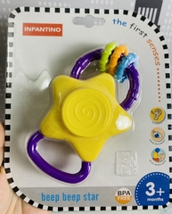 Ngôi Sao Xúc Xắc Âm Nhạc Màu Vàng Infantino (3M+)
