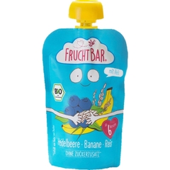 Trái Cây Nghiền Fruchtbar Chuối, Việt Quất, Lúa Mạch 90G (6M+)