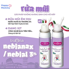 Dung Dịch Xịt Mũi Buona Nebianax 3% Spray Nasale, 100ml (3M+)