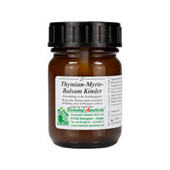 Dầu Bôi Ấm Ngực Thymian-Myrte Balsam Kinder Đức Cho Bé, 50G (0M+)