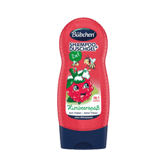 Sữa Tắm Gội Bubchen Himbeerspab Đức Màu Đỏ 230Ml (1Y+)
