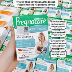 Vitamin Tổng Hợp Pregnacare Breast-Feeding Anh Cho Mẹ Sau Sinh, 84 Viên