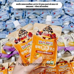 Nước Dinh Dưỡng Lotte Từ Hoa Quả Và Rau Củ Organic